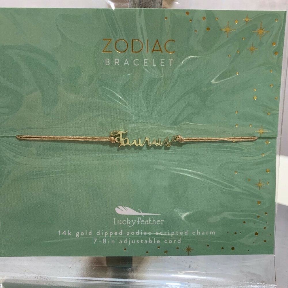 Francesca's Womens NWT Taurus Zodiac Bracelet